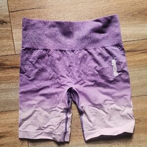 Gymshark Women's Purple Ombre Shorts